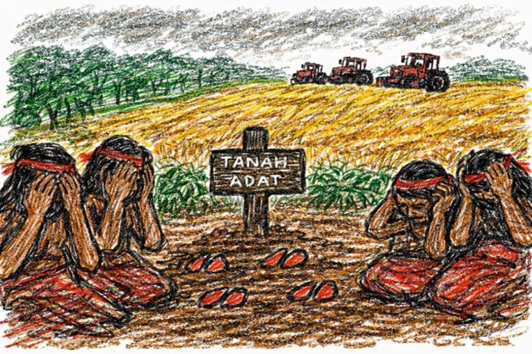 Proyek Lumbung Pangan di Papua Selatan mencabut Suku Malind dari akar sosiologisnya. Cara genosida tanpa letusan peluru.