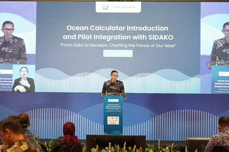 Perkenalan purwarupa Ocean Calculator di Jakarta, 25 Juni 2026. Dok. Istimewa