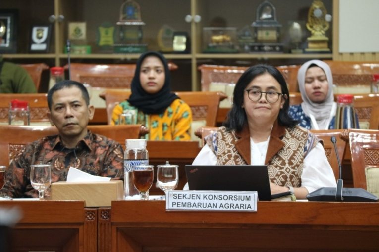 Sekretaris Jenderal Konsorsium Pembaruan Agraria Dewi Kartika. Sumber: Istimewa
