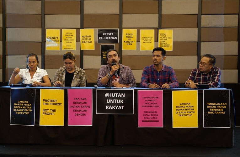 Konsolidasi pendamping hukum rakyat regio Kalimantan. Sumber: Istimewa