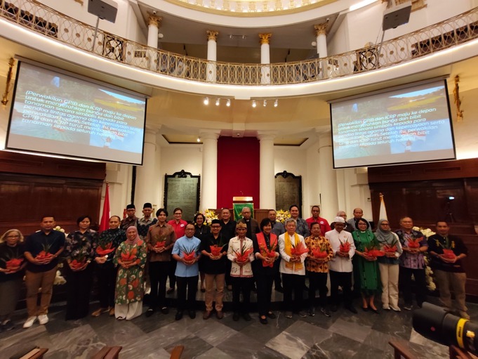 Gerakan “Suara Keprihatinan dan Doa Pemulihan Bangsa” di GPIB Imanuel Gambir, Jakarta. Foto: GPIB