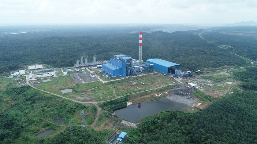 PLTU Banjarsari salah satu PLTU diperbatasan Lahat dan Muara Enim, Sumatera Selatan/Foto: Dokumentasi Auriga Nusantara